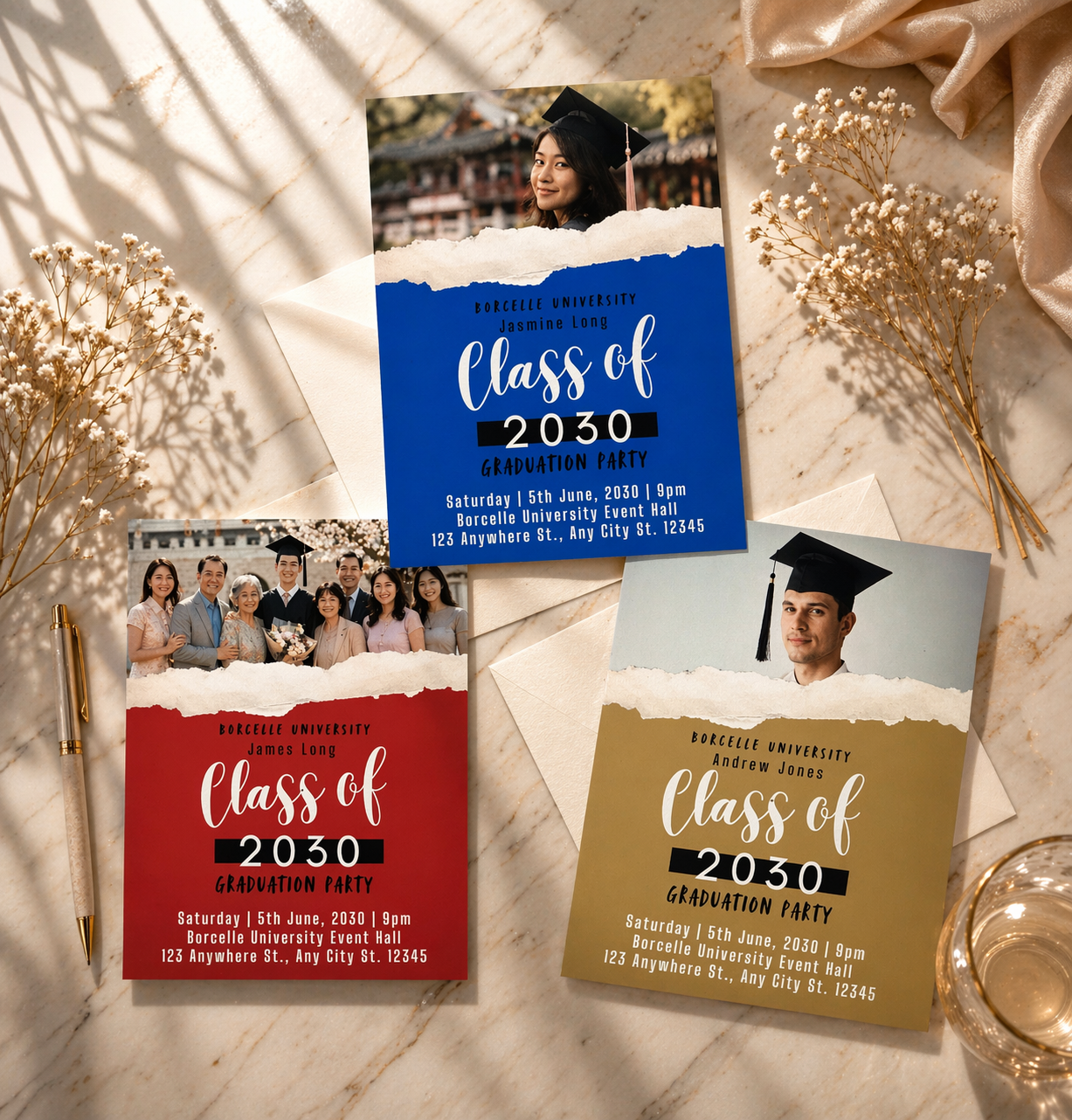Digital Graduation Party Invitation