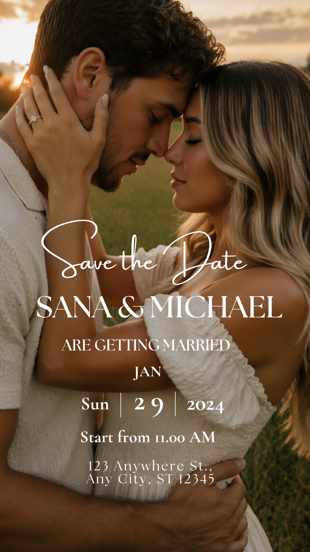 Save the Date Digital Invite