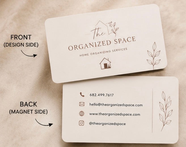 Custom Magnet Business Cards | Matte & Gloss